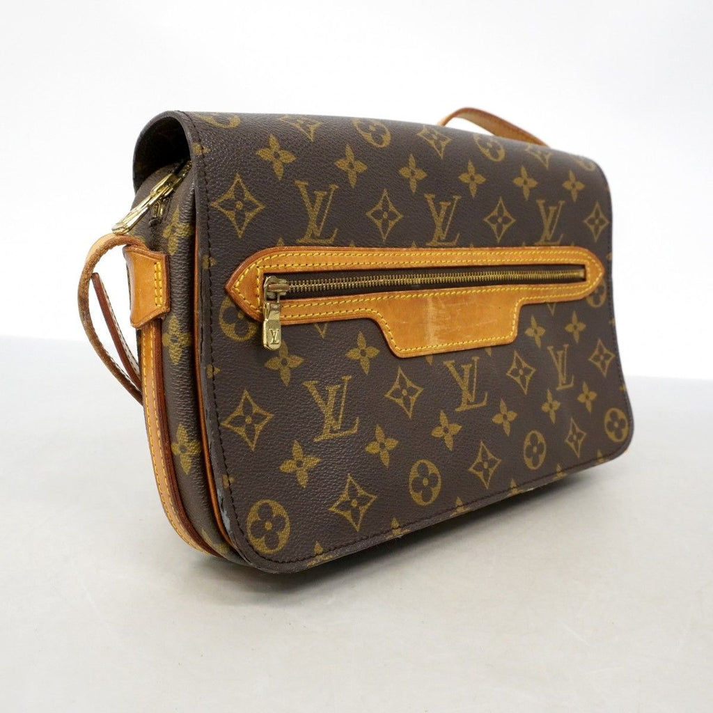 Louis Vuitton Shoulder Bag Monogram Saint Germain 28 Brown — view 2