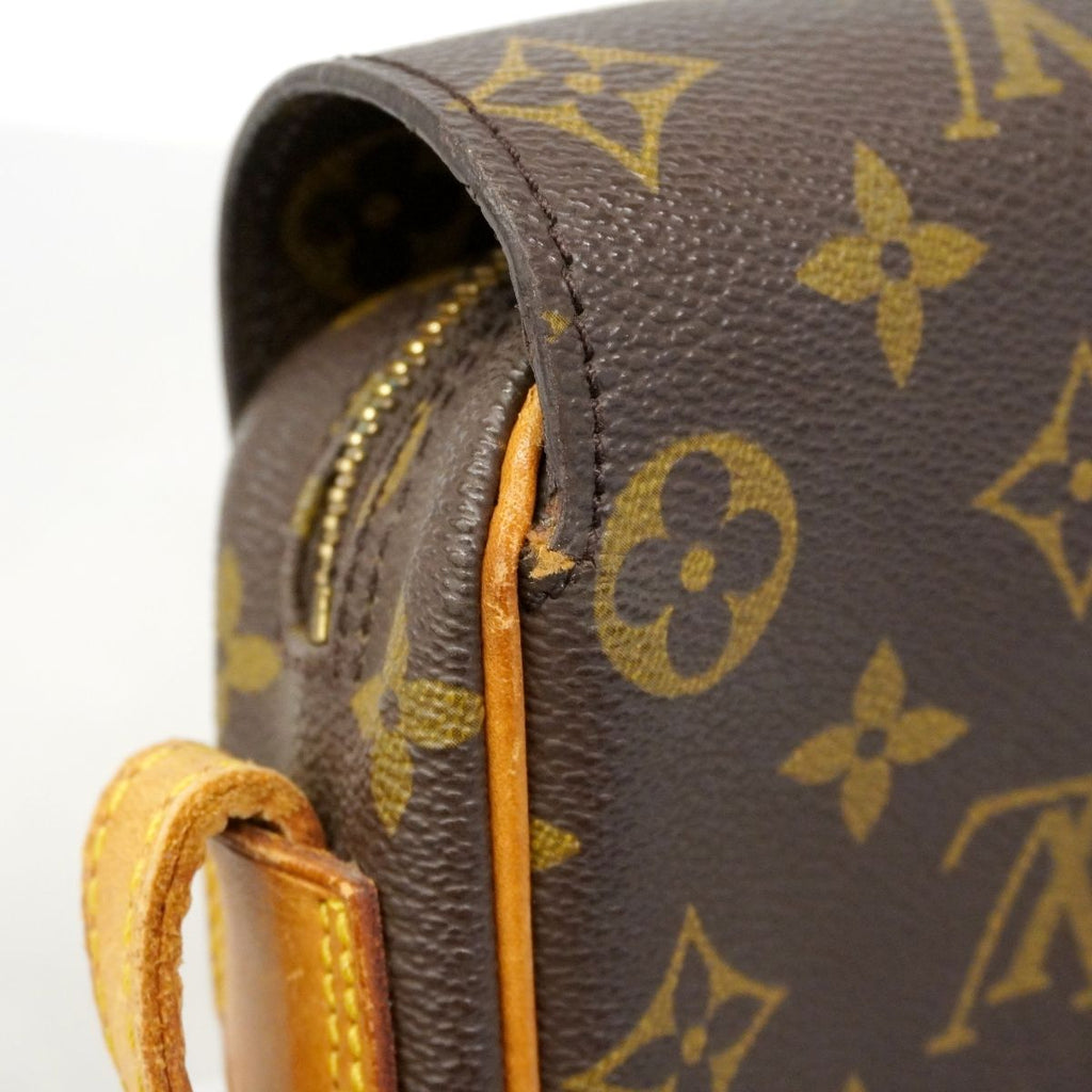 Louis Vuitton Shoulder Bag Monogram Saint Germain 28 Brown — view 6