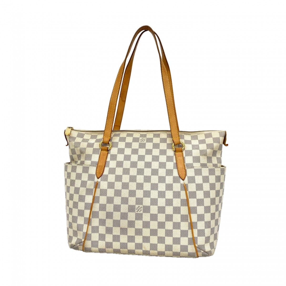 Louis Vuitton Tote Damier Azur Totally MM White