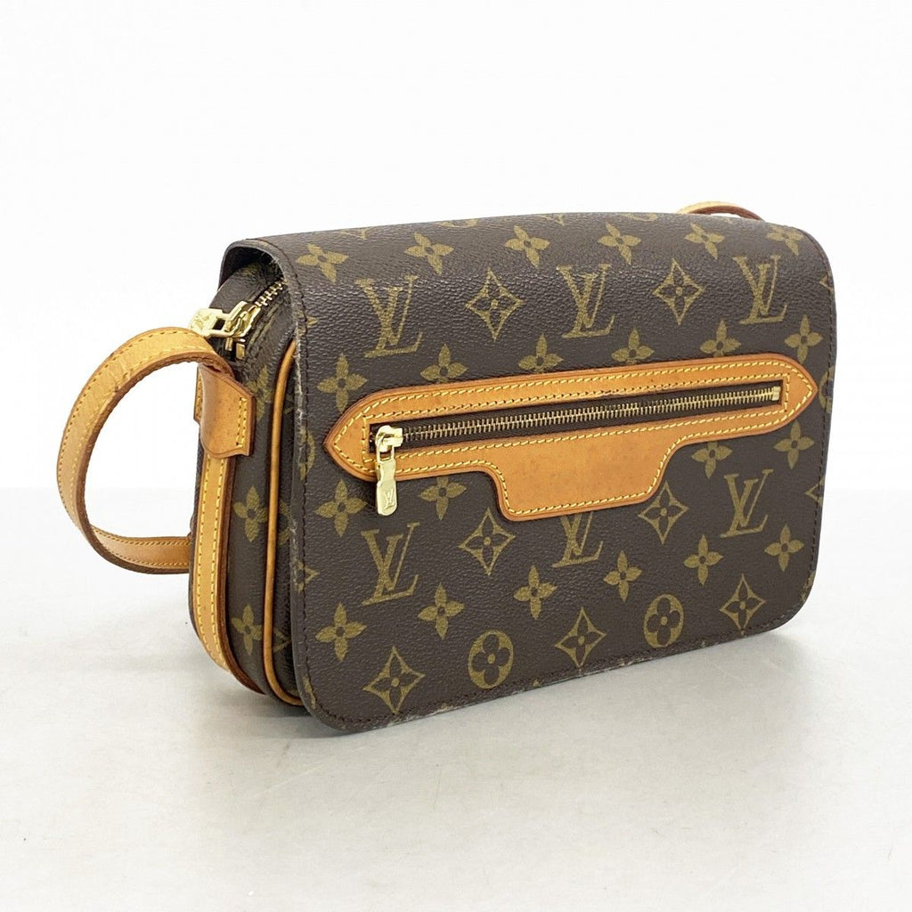 Louis Vuitton Shoulder Bag Monogram Saint Germain 24 Brown — view 2