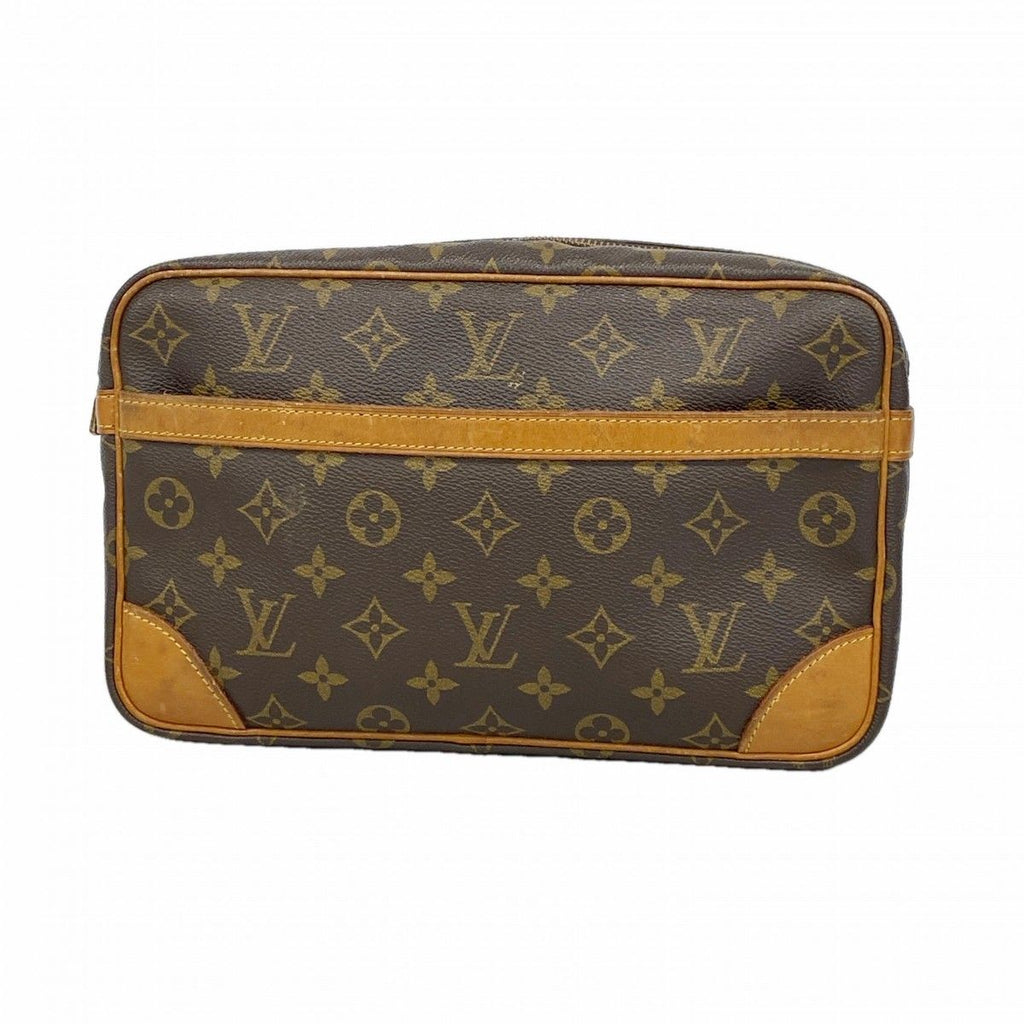 Louis Vuitton Clutch Monogram Compiegne 28 Brown