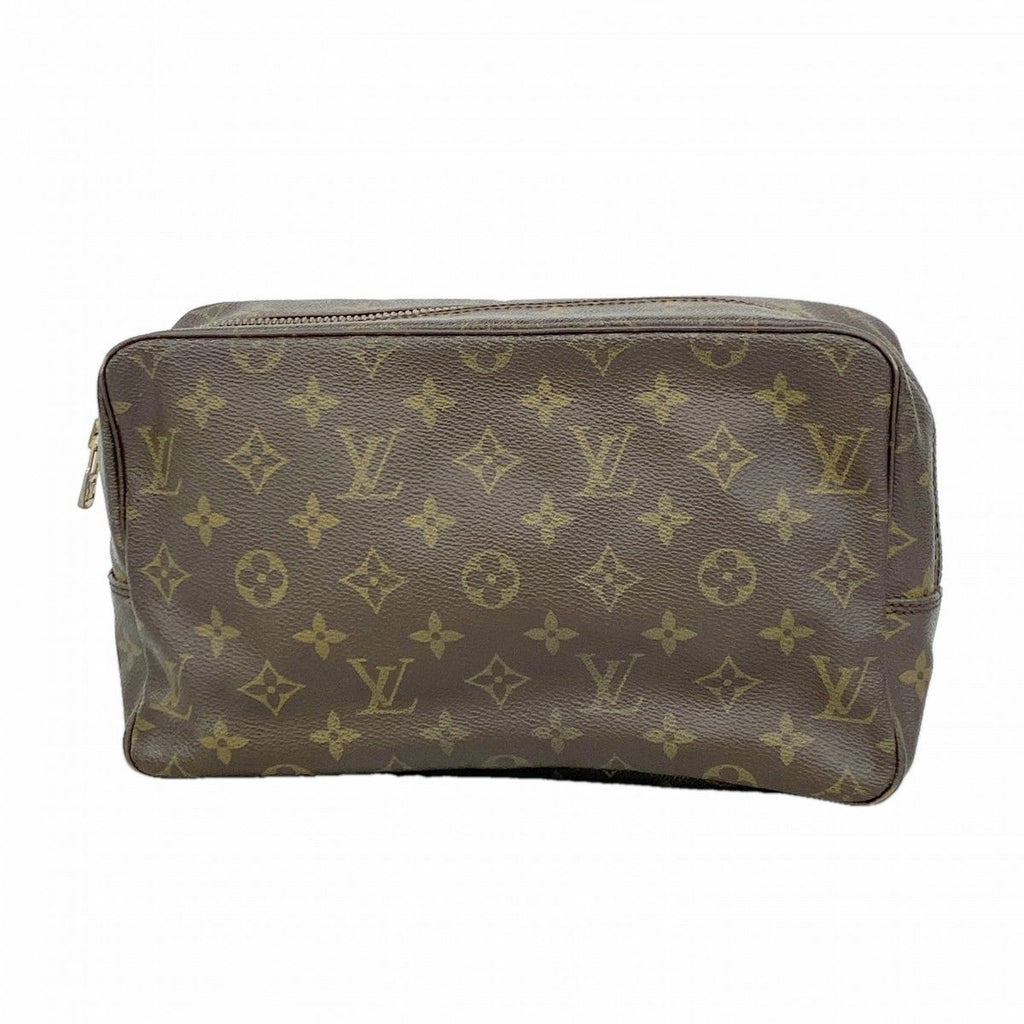 Louis Vuitton Pouch Monogram Trousse Toilet 28 Brown