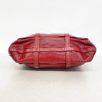 Celine Handbag Enamel Red Silver 2-Way — view 3