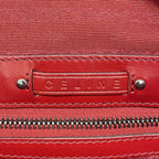 Celine Handbag Enamel Red Silver 2-Way — view 5