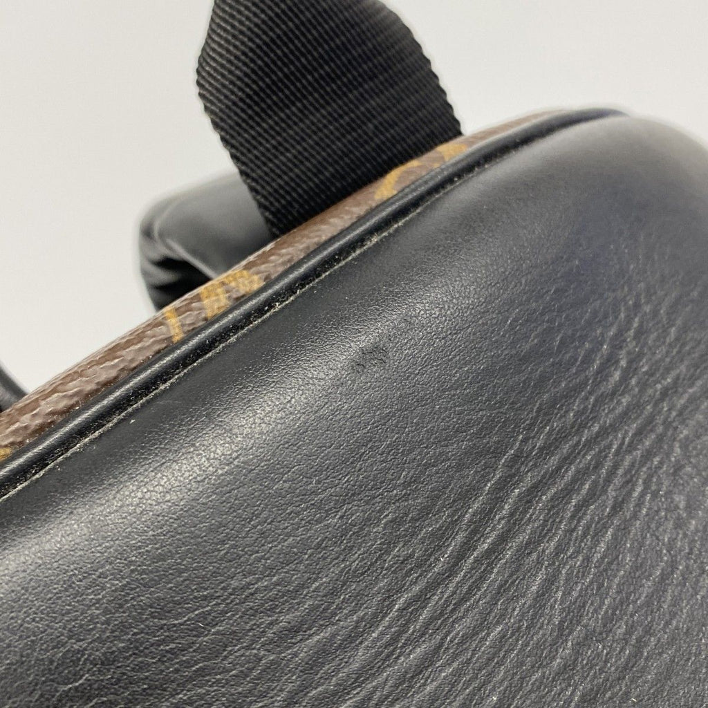 Louis Vuitton Backpack Monogram Macassar Josh NV Brown Black — view 7
