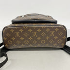Louis Vuitton Backpack Monogram Macassar Josh NV Brown Black — view 3