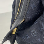 Louis Vuitton Handbag Monogram Mini Josephine GM Blue — view 7