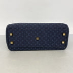 Louis Vuitton Handbag Monogram Mini Josephine GM Blue — view 3