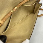 Louis Vuitton Shoulder Bag Monogram Pochette Twin GM Brown — view 4