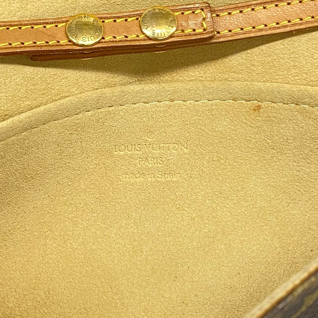 Louis Vuitton Shoulder Bag Monogram Pochette Twin GM Brown — view 5