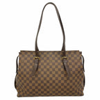 Louis Vuitton Shoulder Bag Damier Chelsea Ebene