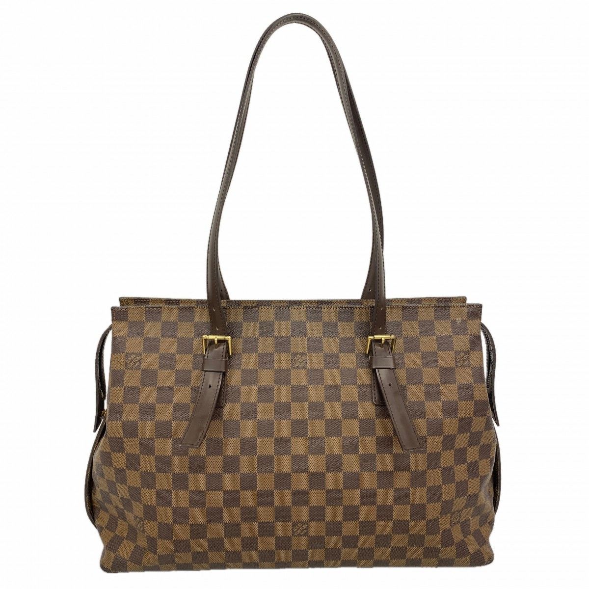 Louis Vuitton Shoulder Bag Damier Chelsea Ebene