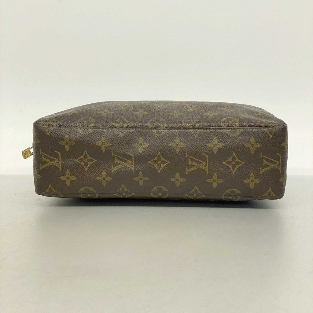 Louis Vuitton Pouch Monogram Trousse Toilet 28 Brown — view 3