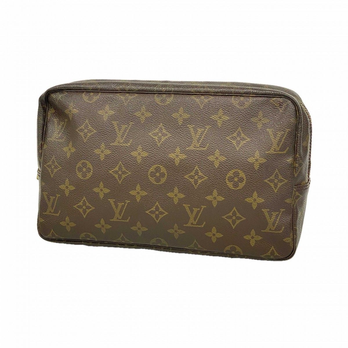 Louis Vuitton Pouch Monogram Trousse Toilet 28 Brown