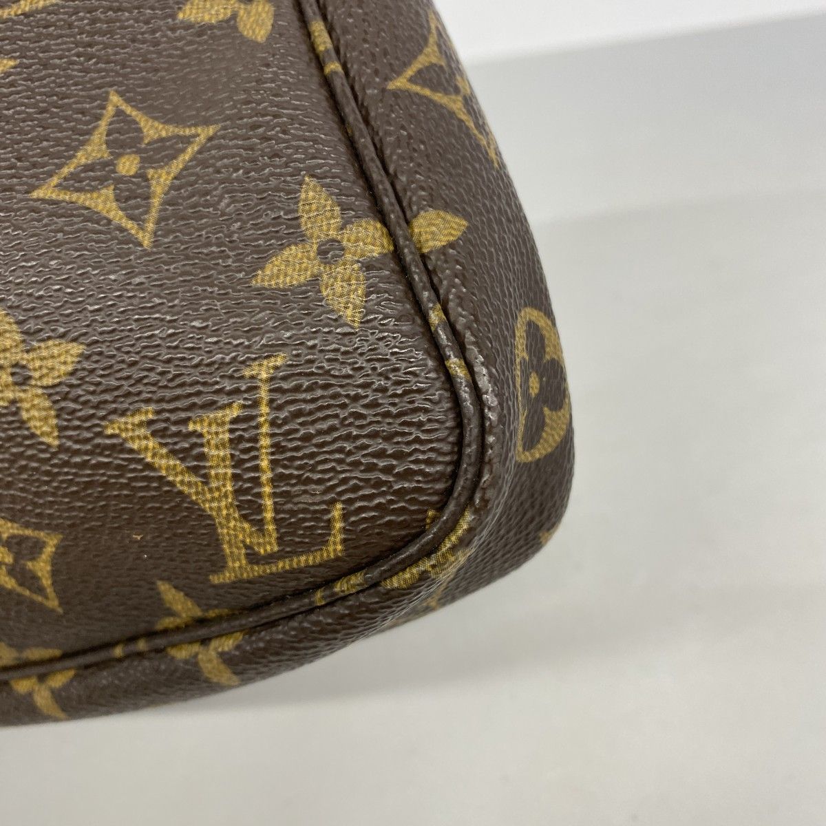 Louis Vuitton Pouch Monogram Pochette Soirle Brown — view 8