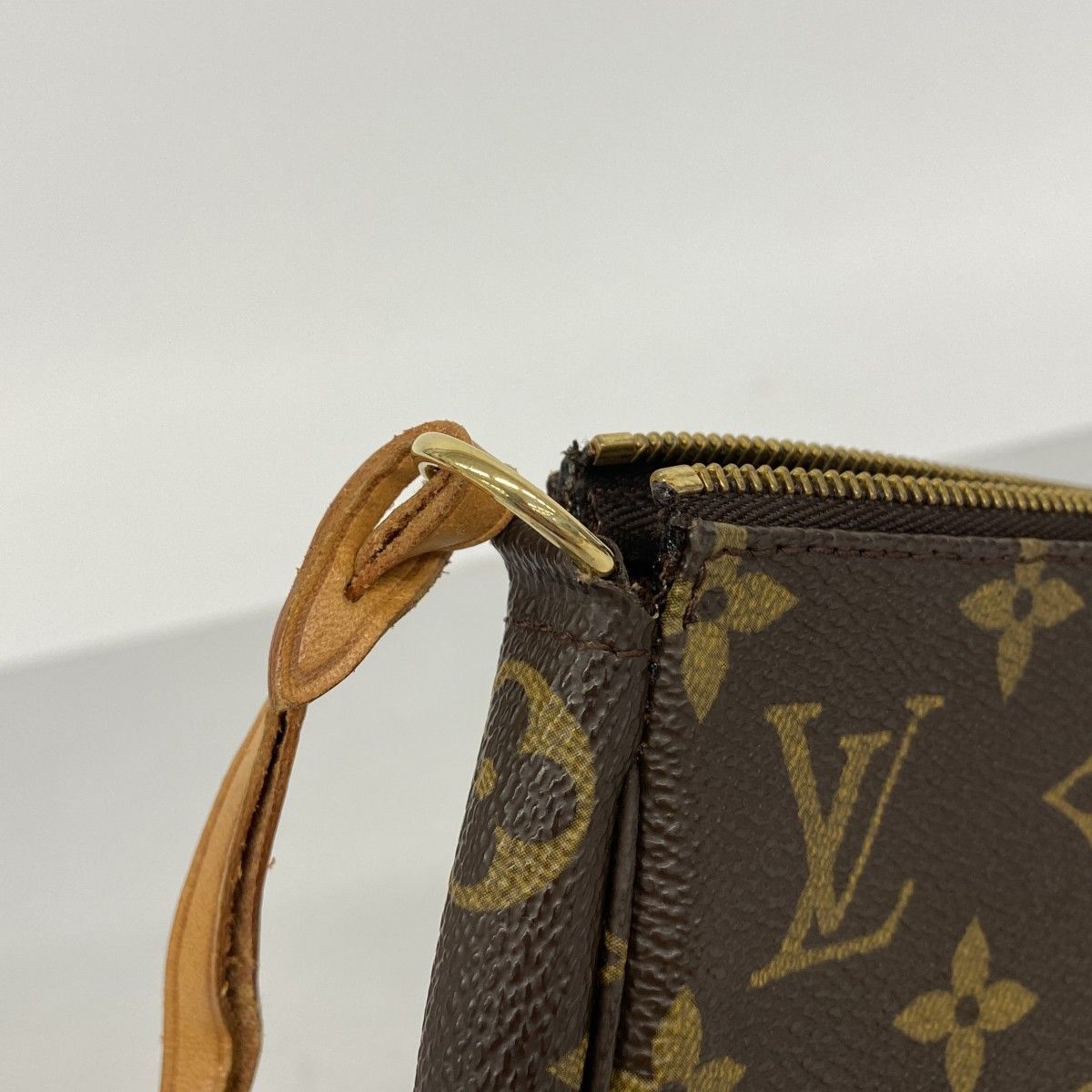 Louis Vuitton Pouch Monogram Pochette Soirle Brown — view 7
