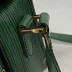 Louis Vuitton Shoulder Bag Epi Saint Cloud Borneo Green — view 8