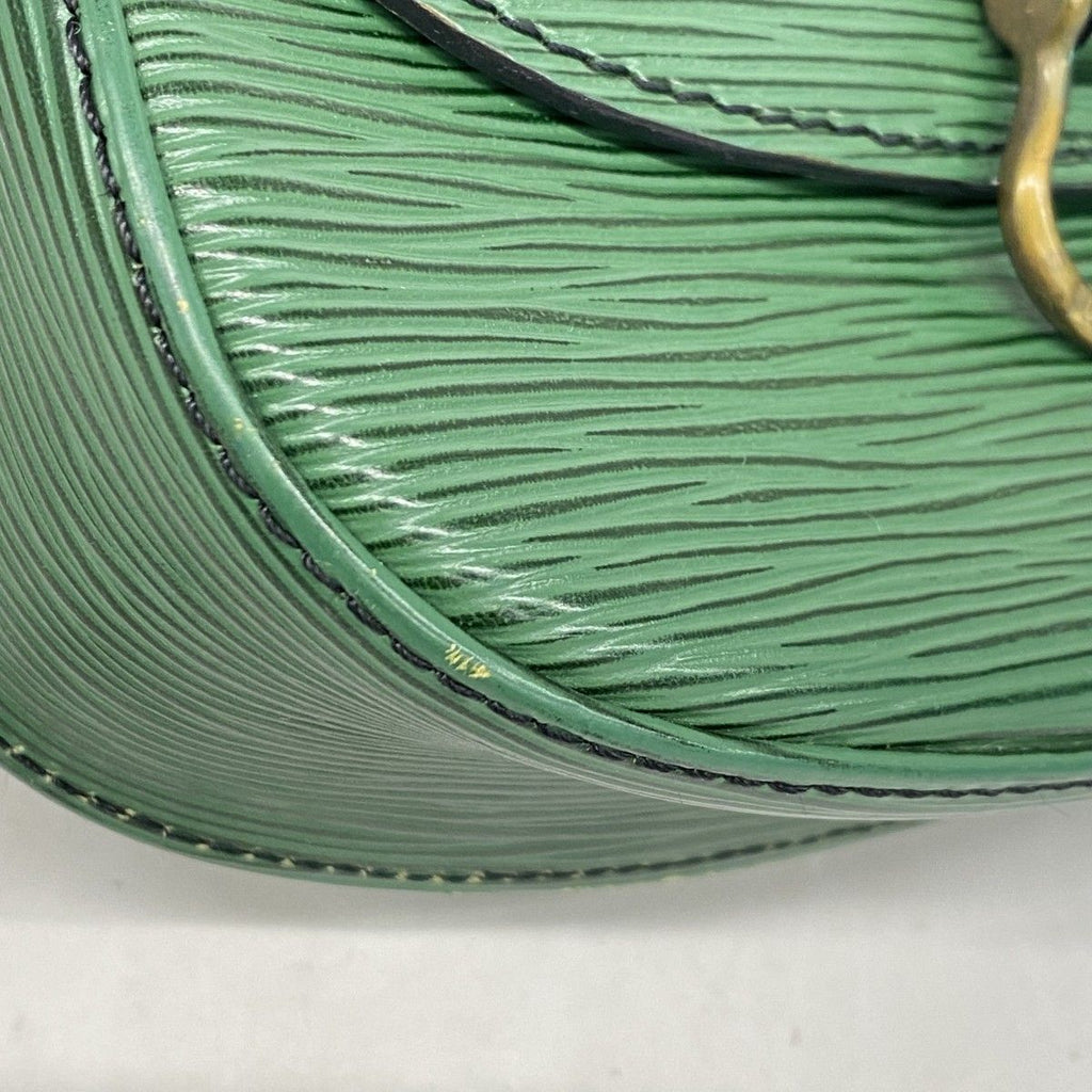 Louis Vuitton Shoulder Bag Epi Saint Cloud Borneo Green — view 7