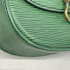 Louis Vuitton Shoulder Bag Epi Saint Cloud Borneo Green — view 7
