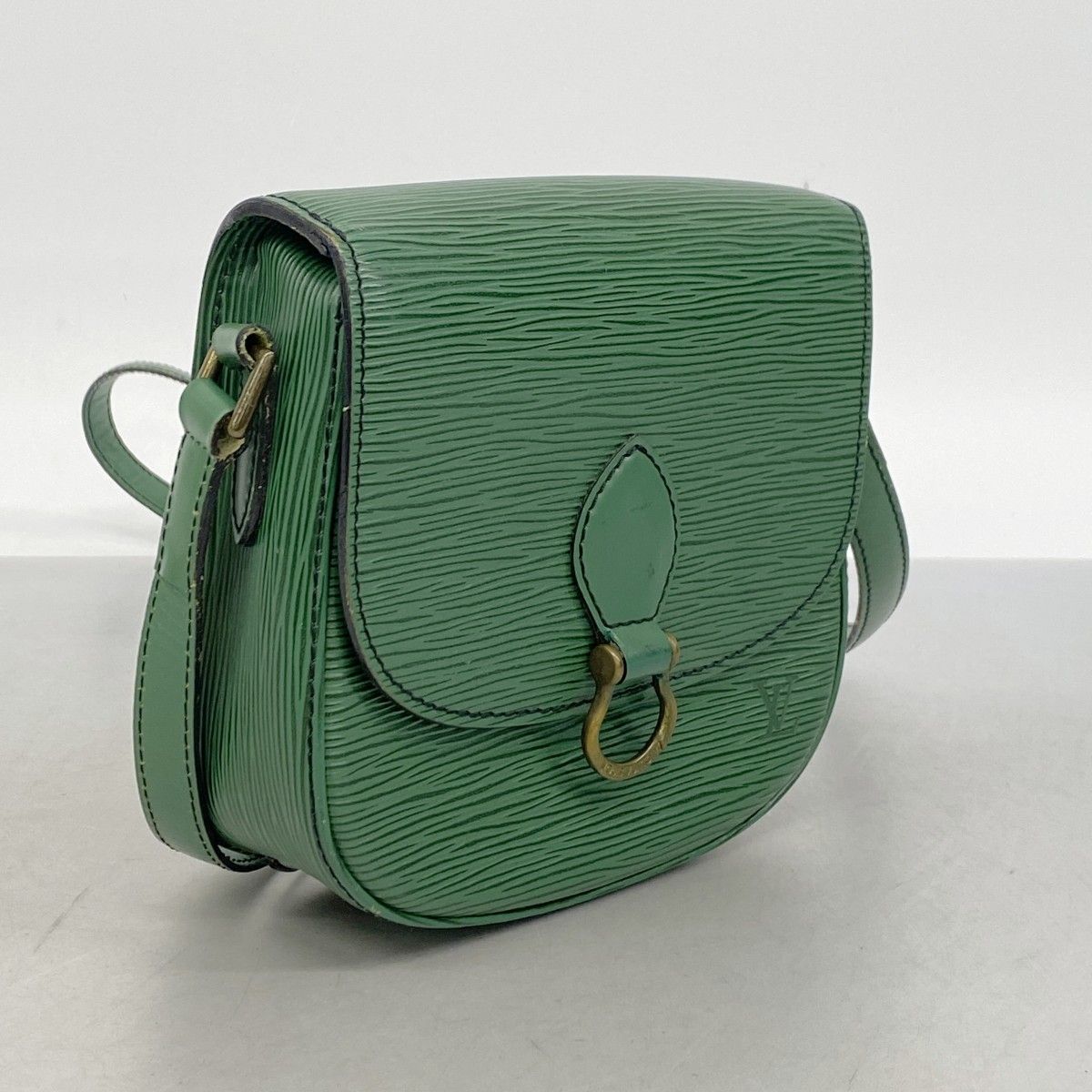 Louis Vuitton Shoulder Bag Epi Saint Cloud Borneo Green — view 2