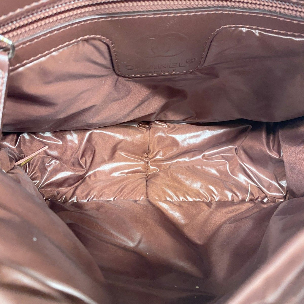 Chanel Shoulder Bag Coco Cocoon Nylon Black Silver — view 4