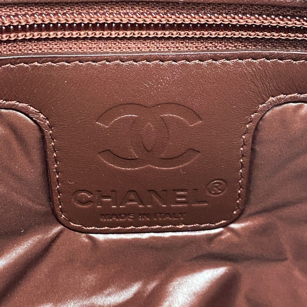 Chanel Shoulder Bag Coco Cocoon Nylon Black Silver — view 5