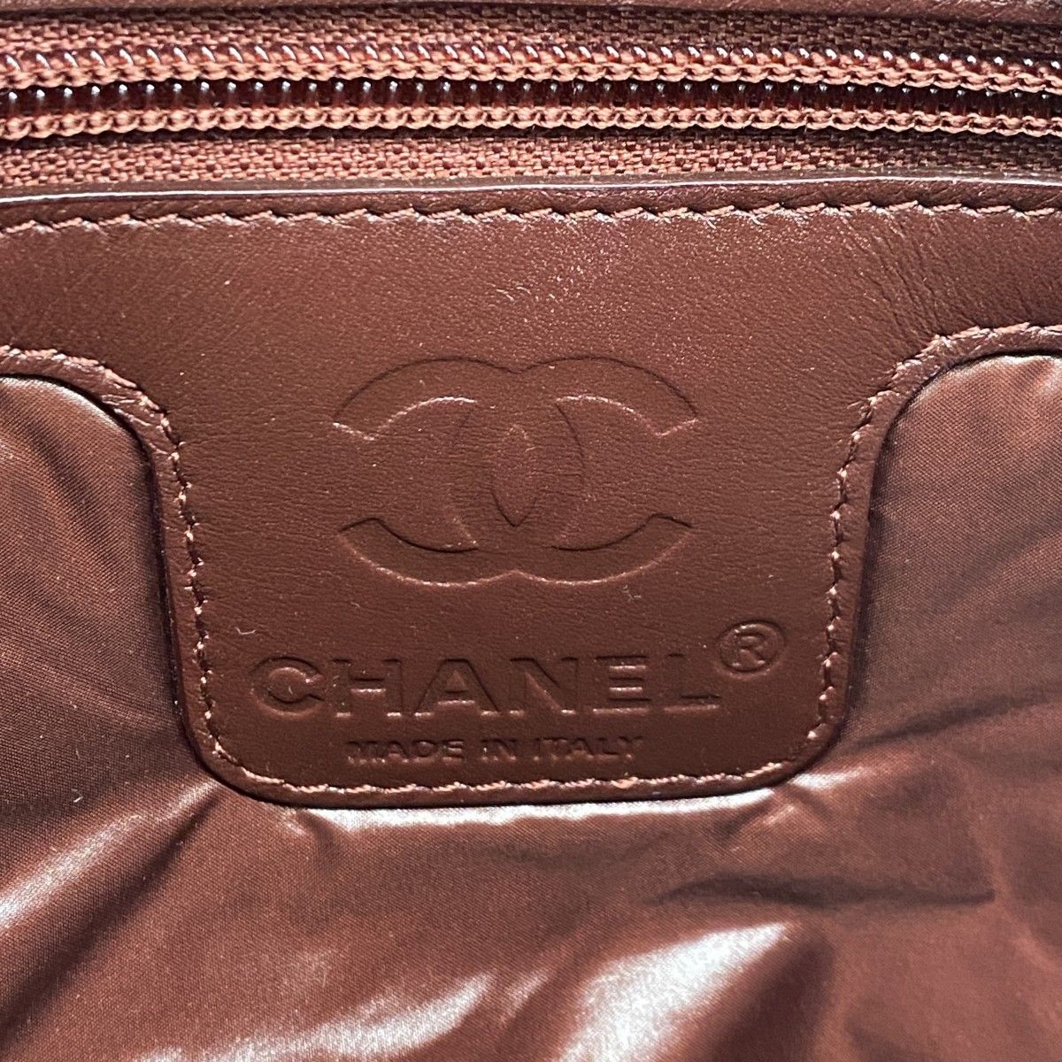 Chanel Shoulder Bag Coco Cocoon Nylon Black Silver — view 5
