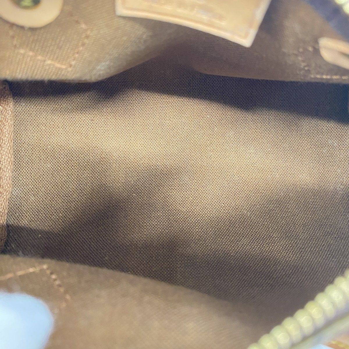 Louis Vuitton Handbag Monogram Mini Speedy Brown 2-Way — view 4