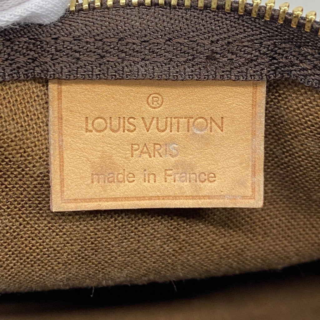 Louis Vuitton Handbag Monogram Mini Speedy Brown 2-Way — view 5