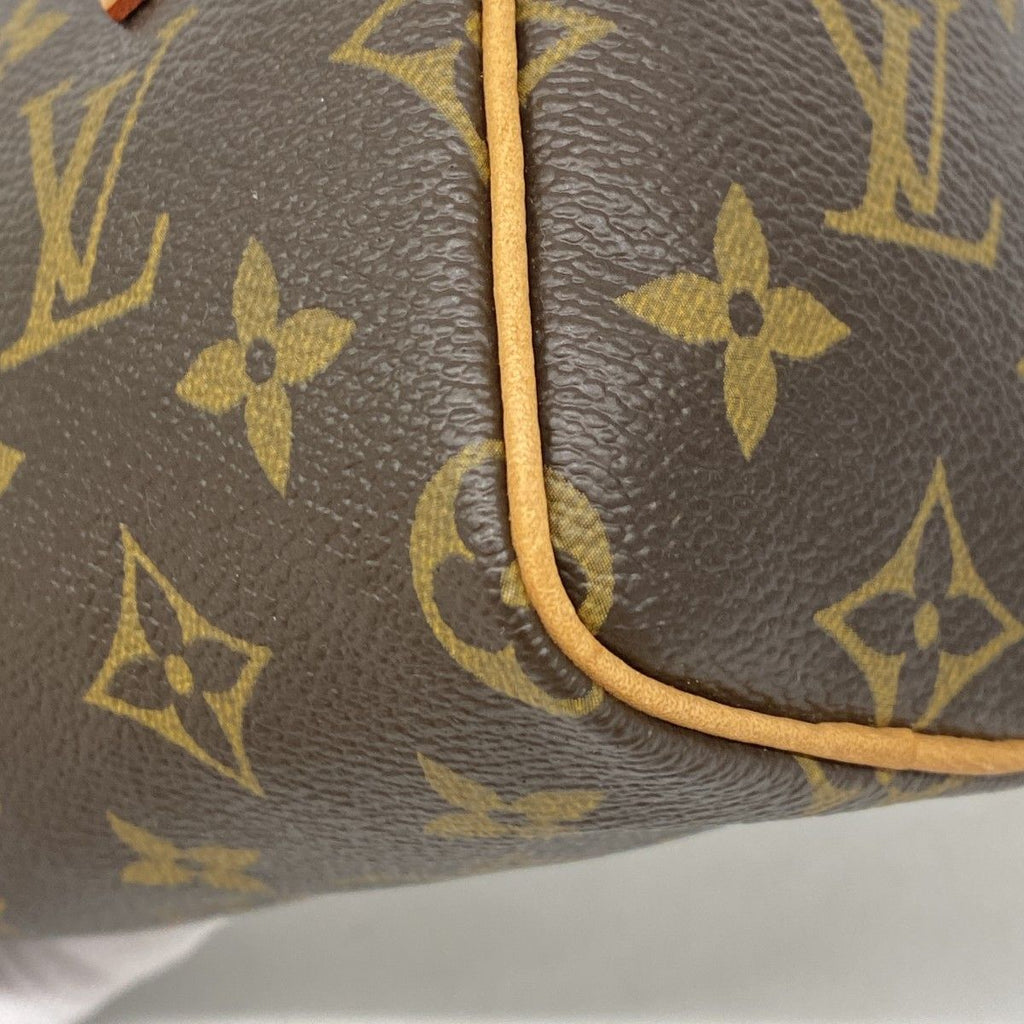 Louis Vuitton Handbag Monogram Mini Speedy Brown 2-Way — view 7