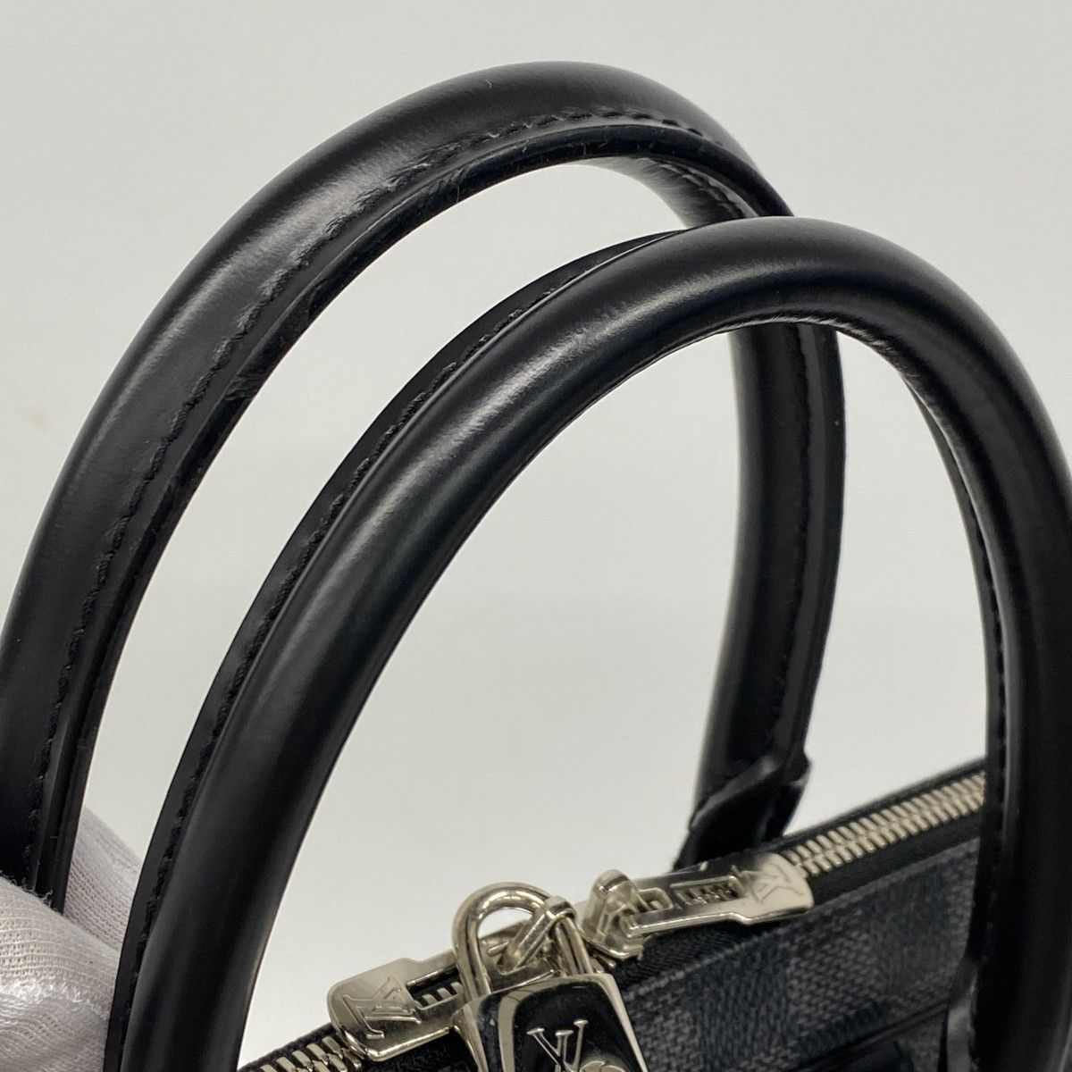 Louis Vuitton Business Bag Damier Graphite Porte Documents Voyage Black — view 8