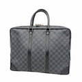 Louis Vuitton Business Bag Damier Graphite Porte Documents Voyage Black