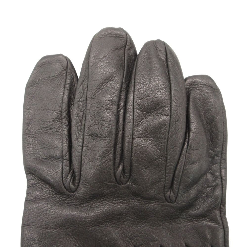 Bottega Veneta Gloves Leather Cha Black — view 4