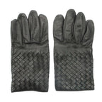 Bottega Veneta Gloves Leather Cha Black
