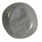 Hermes Hat Linen Leather Piping Bakeha Bucket Hat Paneled Gray — view 5
