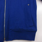 Hermes Jacket Bomber Shaw-g Length Logo Lining Zip Outer Blue — view 7