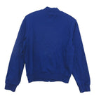 Hermes Jacket Bomber Shaw-g Length Logo Lining Zip Outer Blue — view 2