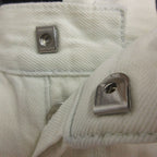 Dior Homme Dio Denim Pants Embroidery Run ns White — view 6