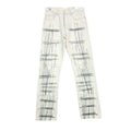 Dior Homme Dio Denim Pants Embroidery Run ns White