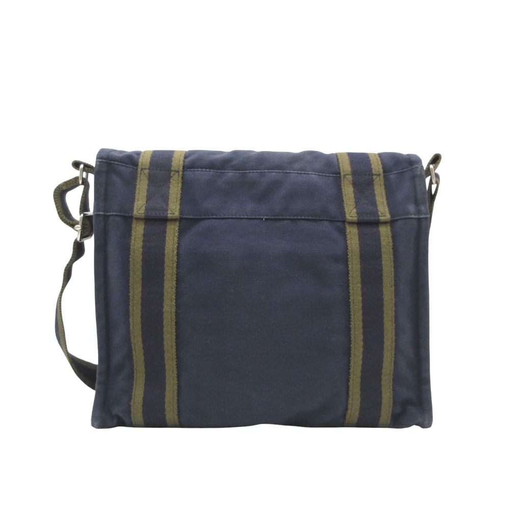 Hermes Shoulder Bag Fourre Tout Besace PM Navy Khaki — view 2