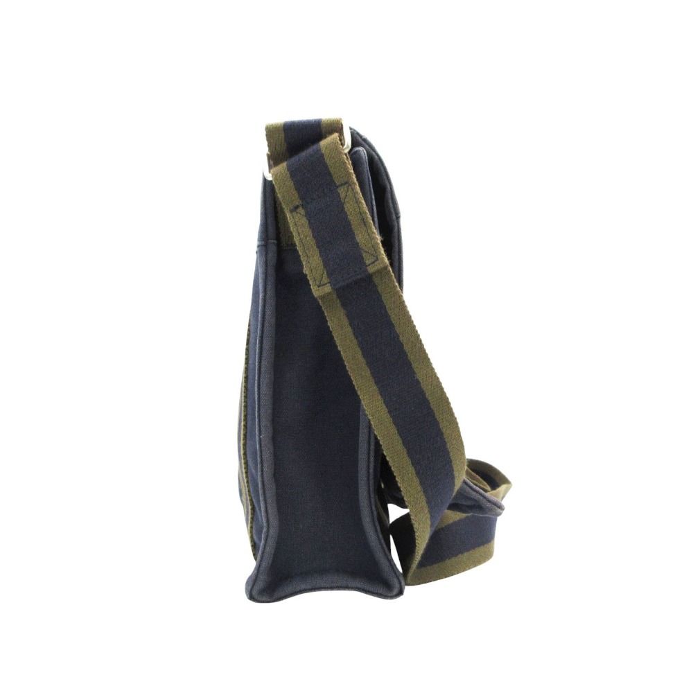 Hermes Shoulder Bag Fourre Tout Besace PM Navy Khaki — view 3