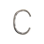 Gucci Vintage Bangle Logo Bracelet Silver — view 2