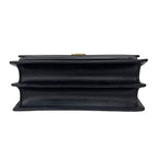 Saint Laurent Shoulder Bag Black 2-Way Sunset Medium Chain YSL Cross Body Gold — view 7