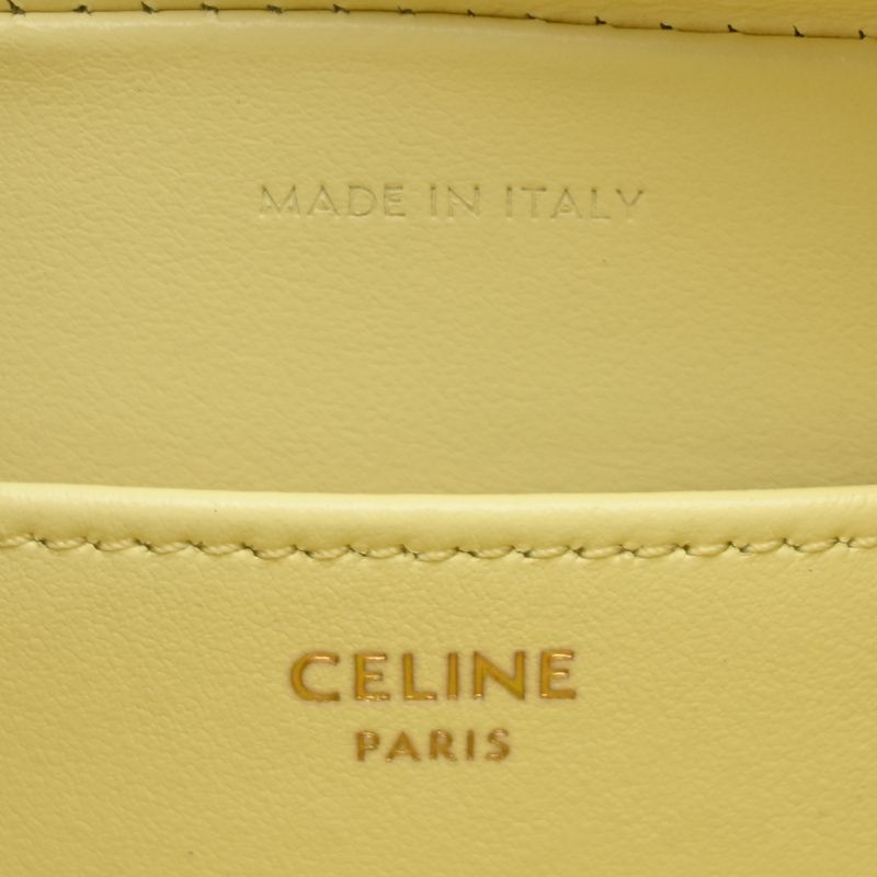 Celine Shoulder Bag Yellow — view 8