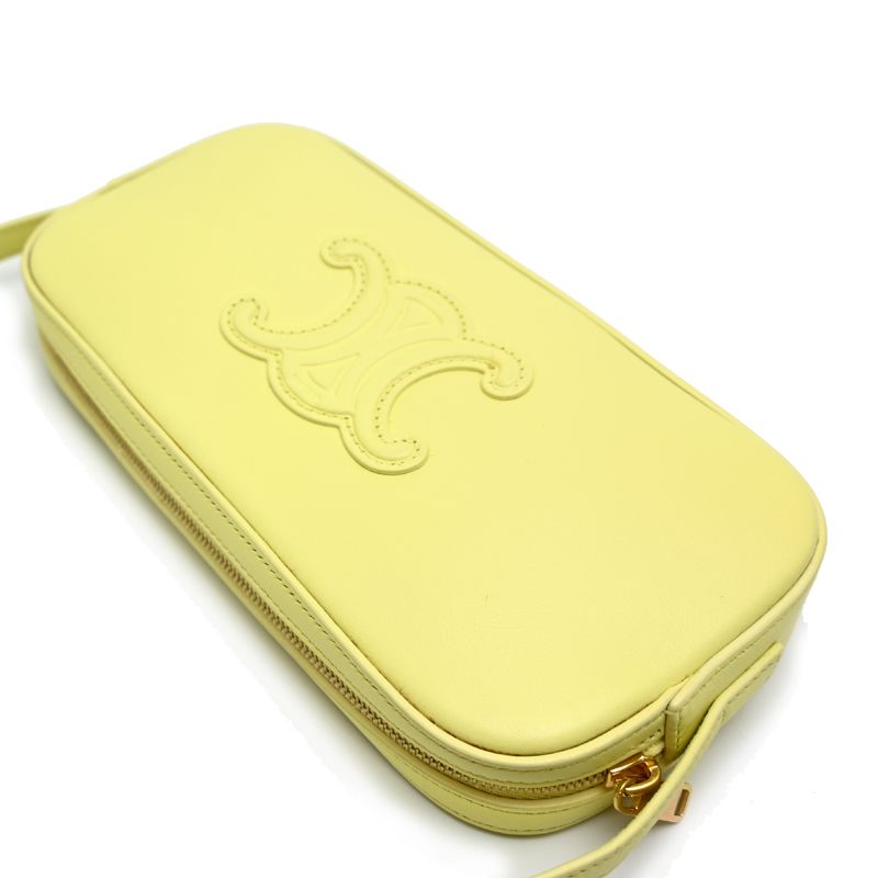 Celine Shoulder Bag Yellow — view 3