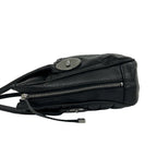 Chanel Cho Edge Coat Logo Caviar Leather Tote Black — view 5