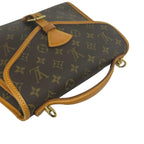 Louis Vuitton Vintage Bel Air Monogram Leather 2-Way Shoulder Bag Brown — view 4