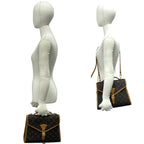 Louis Vuitton Vintage Bel Air Monogram Leather 2-Way Shoulder Bag Brown — view 3