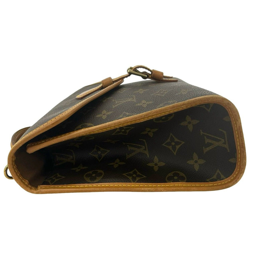 Louis Vuitton Vintage Bel Air Monogram Leather 2-Way Shoulder Bag Brown — view 5