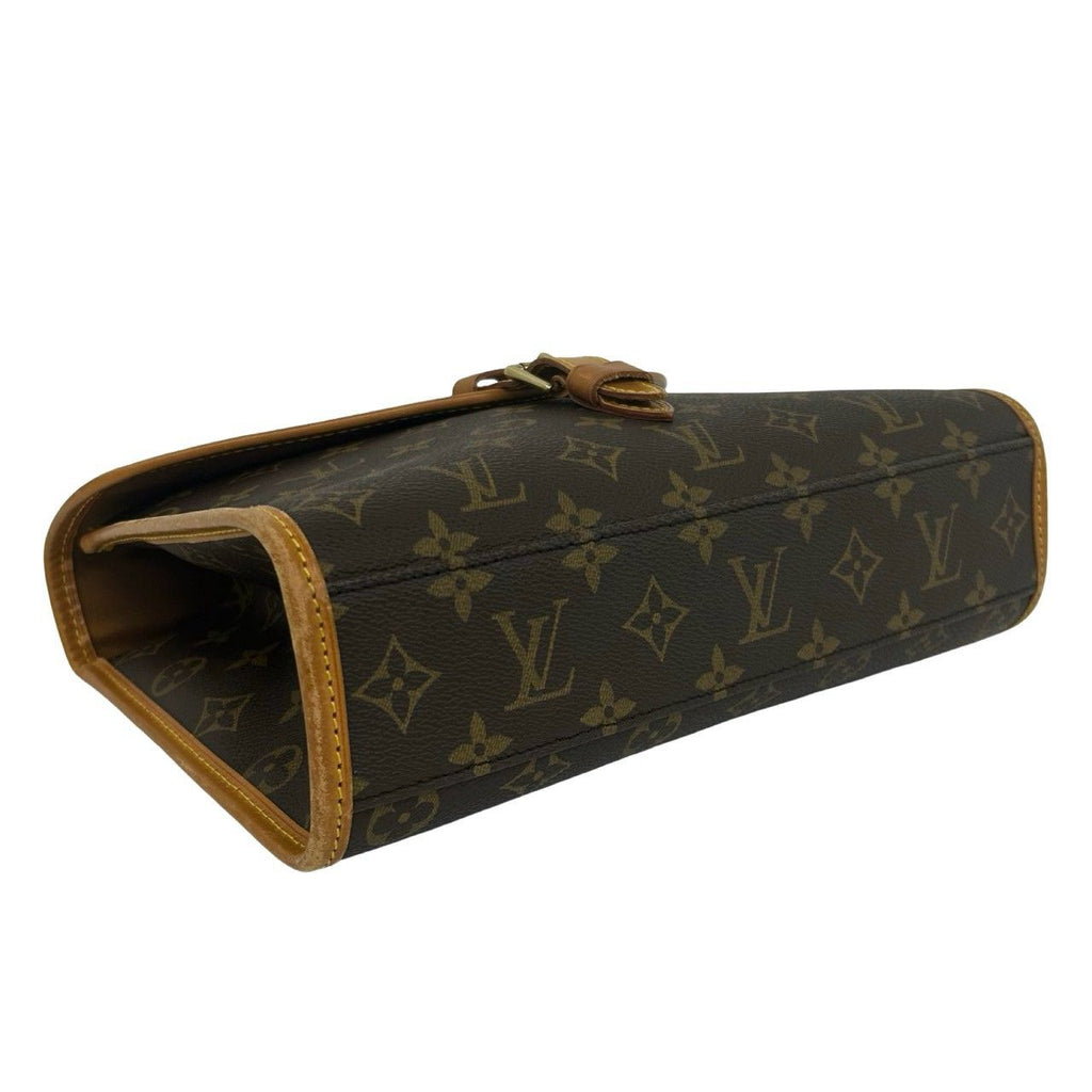Louis Vuitton Vintage Bel Air Monogram Leather 2-Way Shoulder Bag Brown — view 7